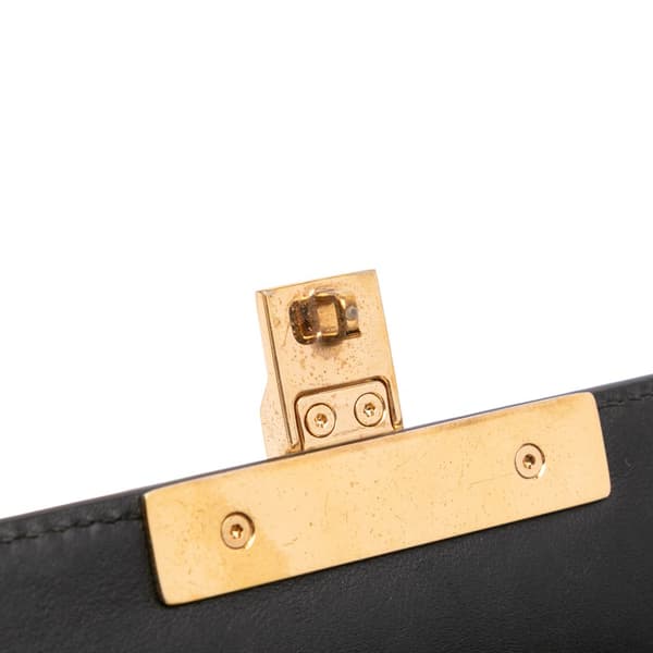 Pre-owned Gucci Small GG Supreme Padlock Crossbody Brown