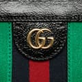 Pikkukuva 7 / 10: Pre-owned Gucci Small Suede Ophidia Chain Crossbody Green