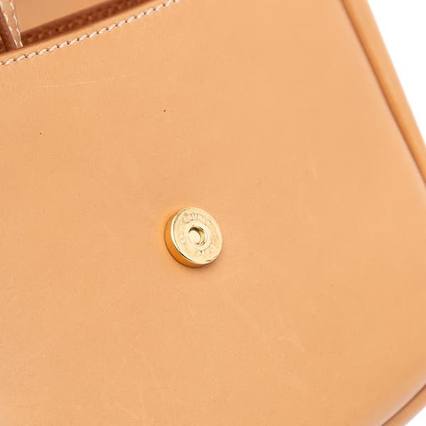 Pre-owned Saint Laurent Small Calfskin Kaia Crossbody Brown