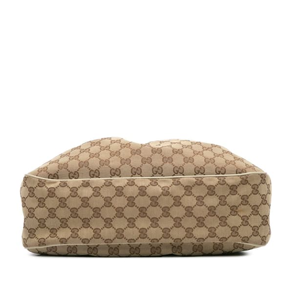 Pre-owned Gucci GG Canvas Sukey Crossbody Brown