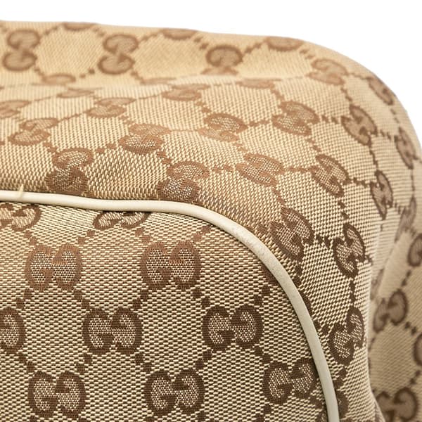 Pre-owned Gucci GG Canvas Sukey Crossbody Brown