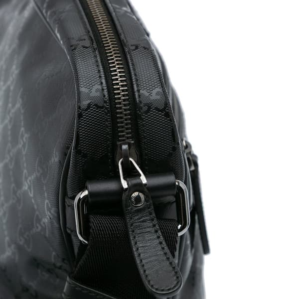 Pre-owned Gucci GG Imprime Crossbody Black