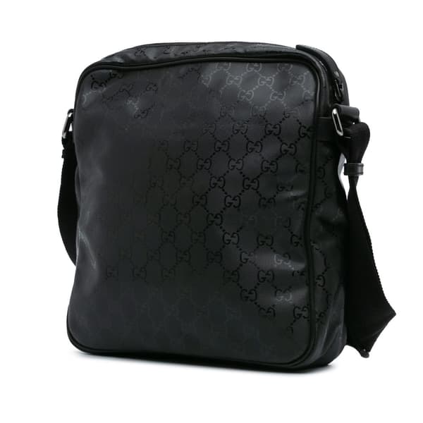Pre-owned Gucci GG Imprime Crossbody Black