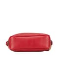 Miniatyrbillede 3 af 10: Pre-owned Gucci Mini GG Marmont Matelasse Leather Crossbody Red