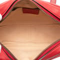 Miniatyrbillede 4 af 10: Pre-owned Gucci Mini GG Marmont Matelasse Leather Crossbody Red
