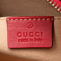 Miniatyrbillede 5 af 10: Pre-owned Gucci Mini GG Marmont Matelasse Leather Crossbody Red