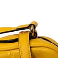 Pikkukuva 10 / 10: Pre-owned Gucci GG Star Embossed Leather Crossbody Yellow
