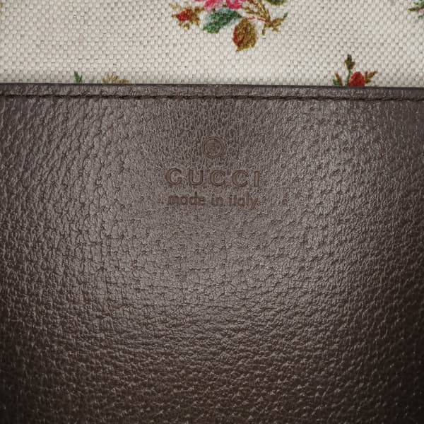 Pre-owned Gucci GG Supreme Web Neo Vintage Crossbody Brown