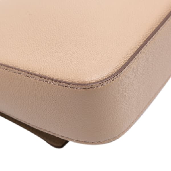 Pre-owned Tom Ford Grained Calfskin TF Flap Crossbody Brown