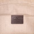 Miniatyrbillede 5 af 10: Pre-owned Gucci GG Canvas Webby Bee Camera Bag Brown
