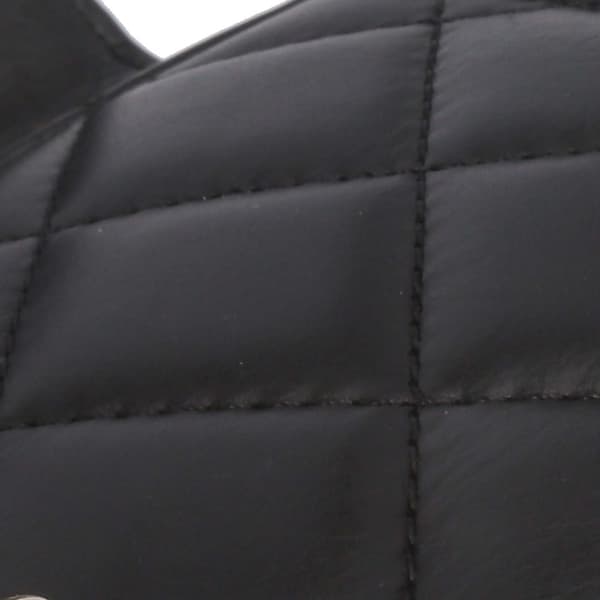 Pre-owned Chanel Mini CC Quilted Lambskin Full Flap Black
