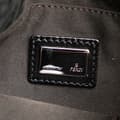 Miniatyrbild 5 av 10: Pre-owned Fendi Zucchino Canvas Crossbody Black