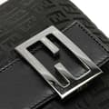 Miniatyrbild 7 av 10: Pre-owned Fendi Zucchino Canvas Crossbody Black