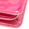 Miniatyrbild 7 av 10: Pre-owned Chanel CC Patent Phone Holder Crossbody Pink