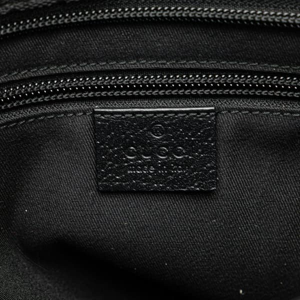 Pre-owned Gucci GG Canvas Crossbody Black