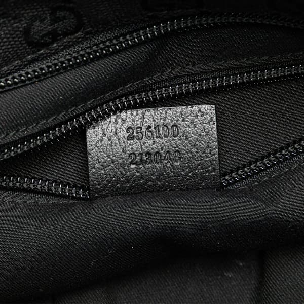 Pre-owned Gucci GG Canvas Crossbody Black