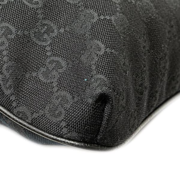 Pre-owned Gucci GG Canvas Crossbody Black