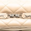 Pikkukuva 8 / 10: Pre-owned Saint Laurent Small Calfskin Monogram Loulou Bowling Bag Brown