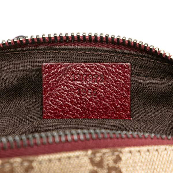 Pre-owned Gucci GG Canvas Crossbody Brown