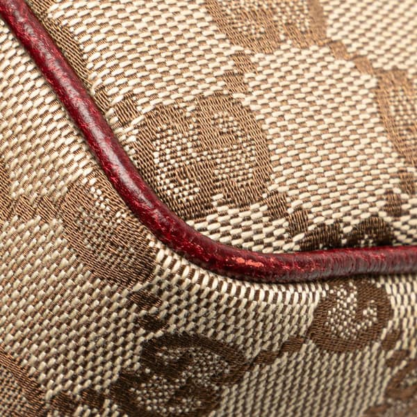 Pre-owned Gucci GG Canvas Crossbody Brown