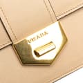 Miniatyrbilde 7 av 10: Pre-owned Prada Saffiano Turn Lock Crossbody Brown