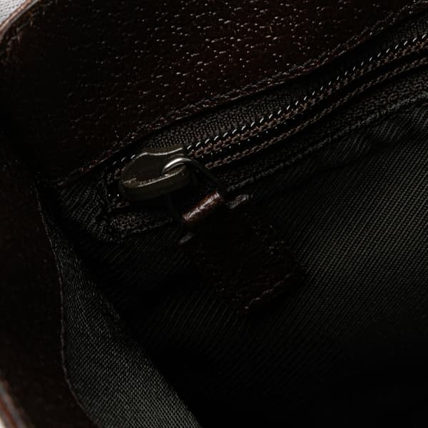 Pre-owned Gucci GG Canvas Crossbody Brown