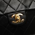 Pikkukuva 6 / 10: Pre-owned Chanel Mini Square Classic Lambskin Single Flap Black
