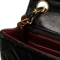 Pikkukuva 9 / 10: Pre-owned Chanel Mini Square Classic Lambskin Single Flap Black