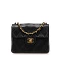 Pikkukuva 1 / 10: Pre-owned Chanel Mini Square Classic Lambskin Single Flap Black