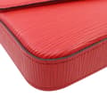 Miniatyrbilde 6 av 9: Pre-owned Louis Vuitton Epi Pochette Felicie Red