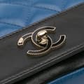 Pikkukuva 7 / 9: Pre-owned Chanel Small Bicolor Lambskin Mademoiselle Flap Blue