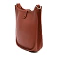 Miniatyrbilde 2 av 6: Pre-owned Hermès Taurillon Clemence Evelyne I TPM Brown