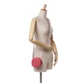 Miniatyrbilde 8 av 9: Pre-owned Chanel Caviar CC Filigree Round Crossbody Pink