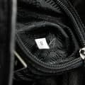 Miniatyrbild 7 av 10: Pre-owned Prada Tessuto Buckle Messenger Bag Black