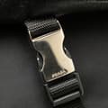 Miniatyrbild 9 av 10: Pre-owned Prada Tessuto Buckle Messenger Bag Black