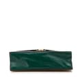 Miniatyrbillede 3 af 10: Pre-owned Gucci Small Leather Zumi Flap Crossbody Green