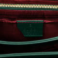 Miniatyrbillede 5 af 10: Pre-owned Gucci Small Leather Zumi Flap Crossbody Green