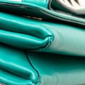 Miniatyrbild 8 av 10: Pre-owned Valentino Leather Rockstud Va Va Voom Clutch on Chain Blue