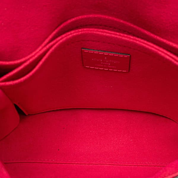 Pre-owned Louis Vuitton Monogram Epi Saint Michel Brown