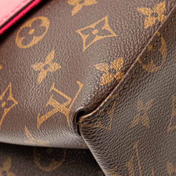 Pre-owned Louis Vuitton Monogram Epi Saint Michel Brown