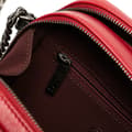 Miniatyrbilde 8 av 10: Pre-owned Chanel Small Quilted Glazed Calfskin Coco Boy Camera Bag Red
