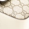 Miniatyrbillede 10 af 10: Pre-owned Gucci Small GG Supreme Horsebit 1955 Crossbody Brown