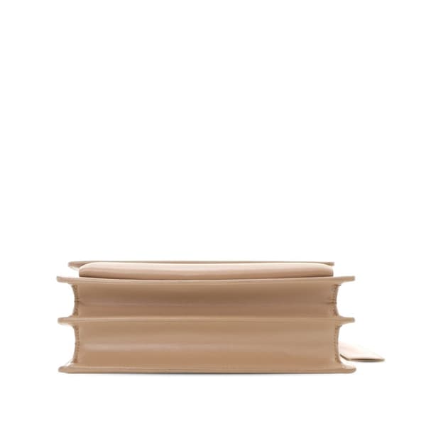 Pre-owned Saint Laurent Medium Smooth Calfskin Sunset Bag Brown