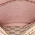 Pikkukuva 4 / 9: Pre-owned Louis Vuitton Damier Azur Pochette Felicie White