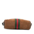 Miniatyrbillede 3 af 10: Pre-owned Gucci Mini Suede Ophidia Crossbody Brown