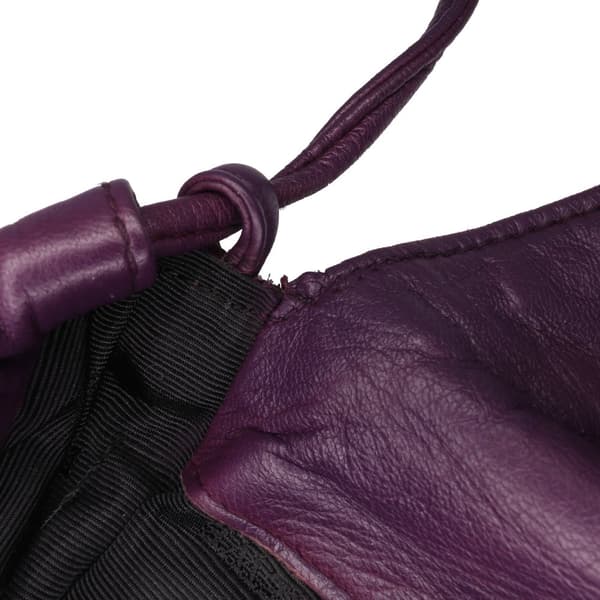 Pre-owned LOEWE Anagram Nappa Crossbody Purple
