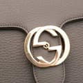 Pikkukuva 8 / 10: Pre-owned Gucci Small Dollar Calfskin Interlocking G Crossbody Brown
