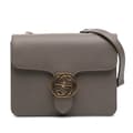Pikkukuva 1 / 10: Pre-owned Gucci Small Dollar Calfskin Interlocking G Crossbody Brown