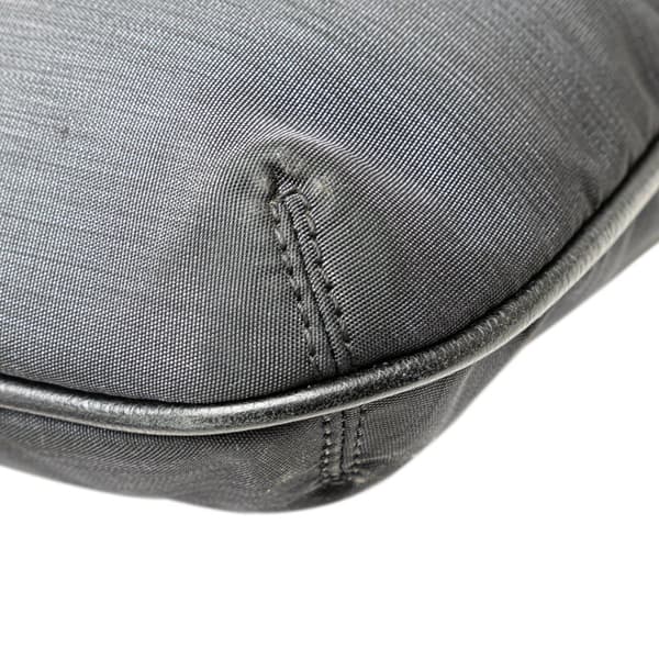 Pre-owned LOEWE Anagram Nylon Crossbody Gray