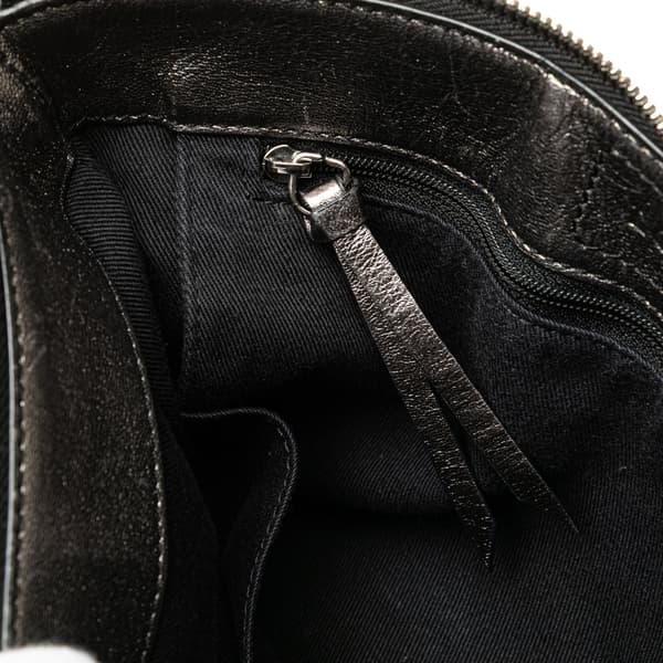 Pre-owned LOEWE Anagram Nylon Crossbody Gray